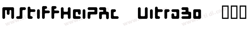 MStiffHeiPRc UitraBo字体转换
